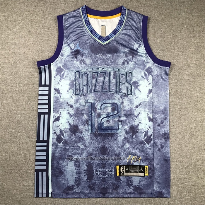 Maillot Memphis Grizzlies Ja Morant #12 Select Series 2023 Bleu